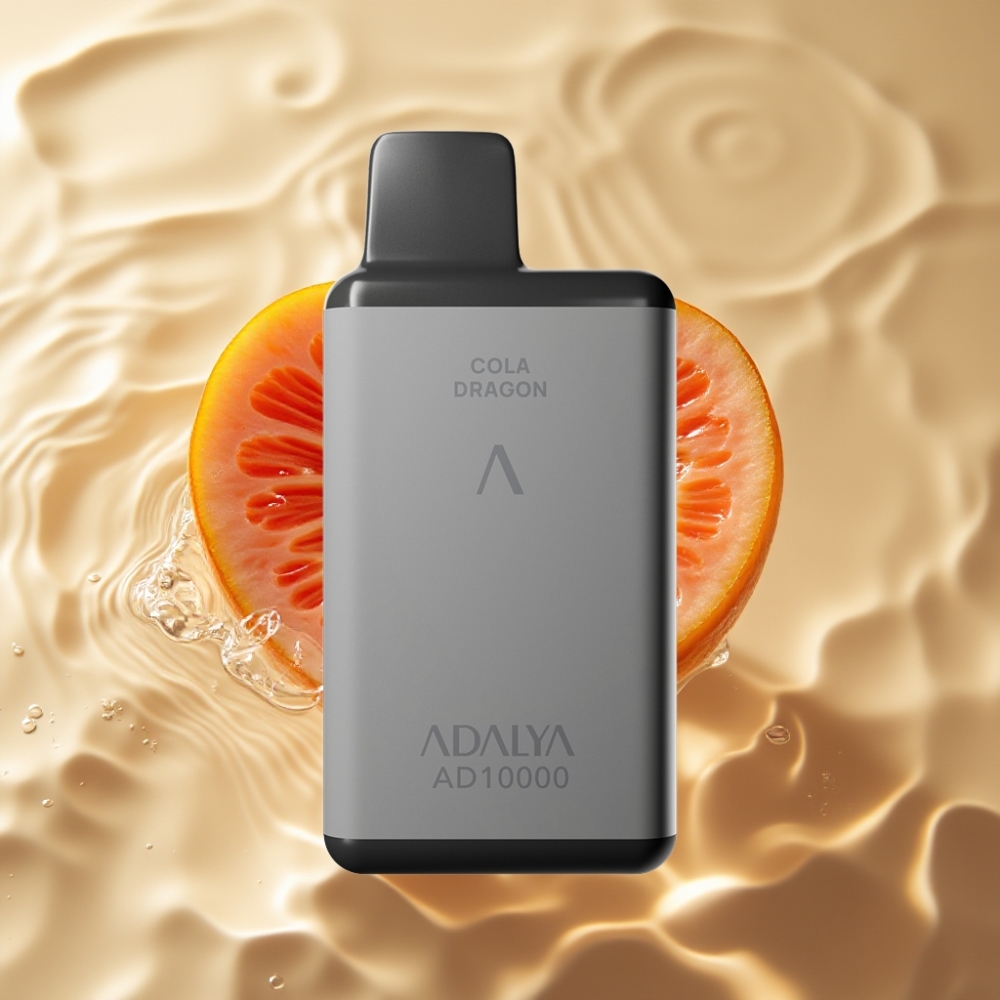 Adalya AD 10000 Puffs Еднократна вейп Любов 66, Space Gray