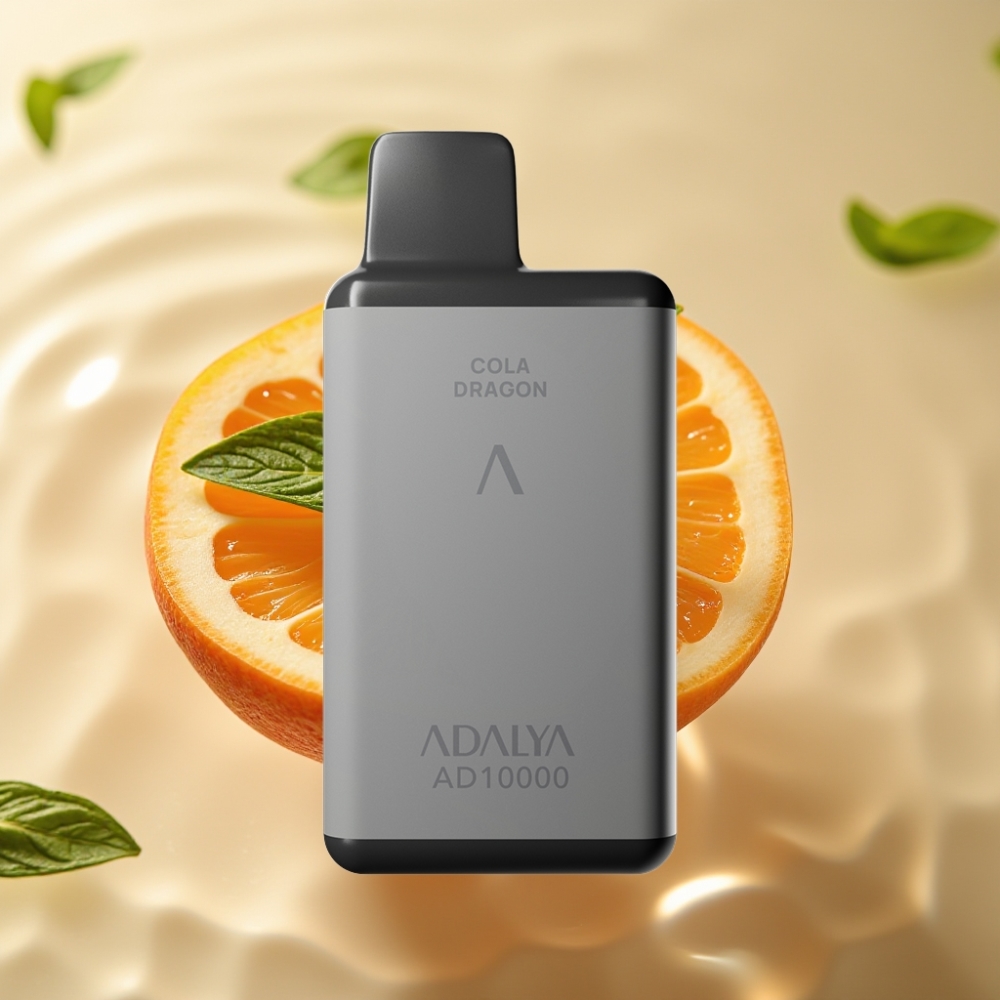 Adalya AD 10000 Puffs Еднократна вейп Мента Точка с USB-C