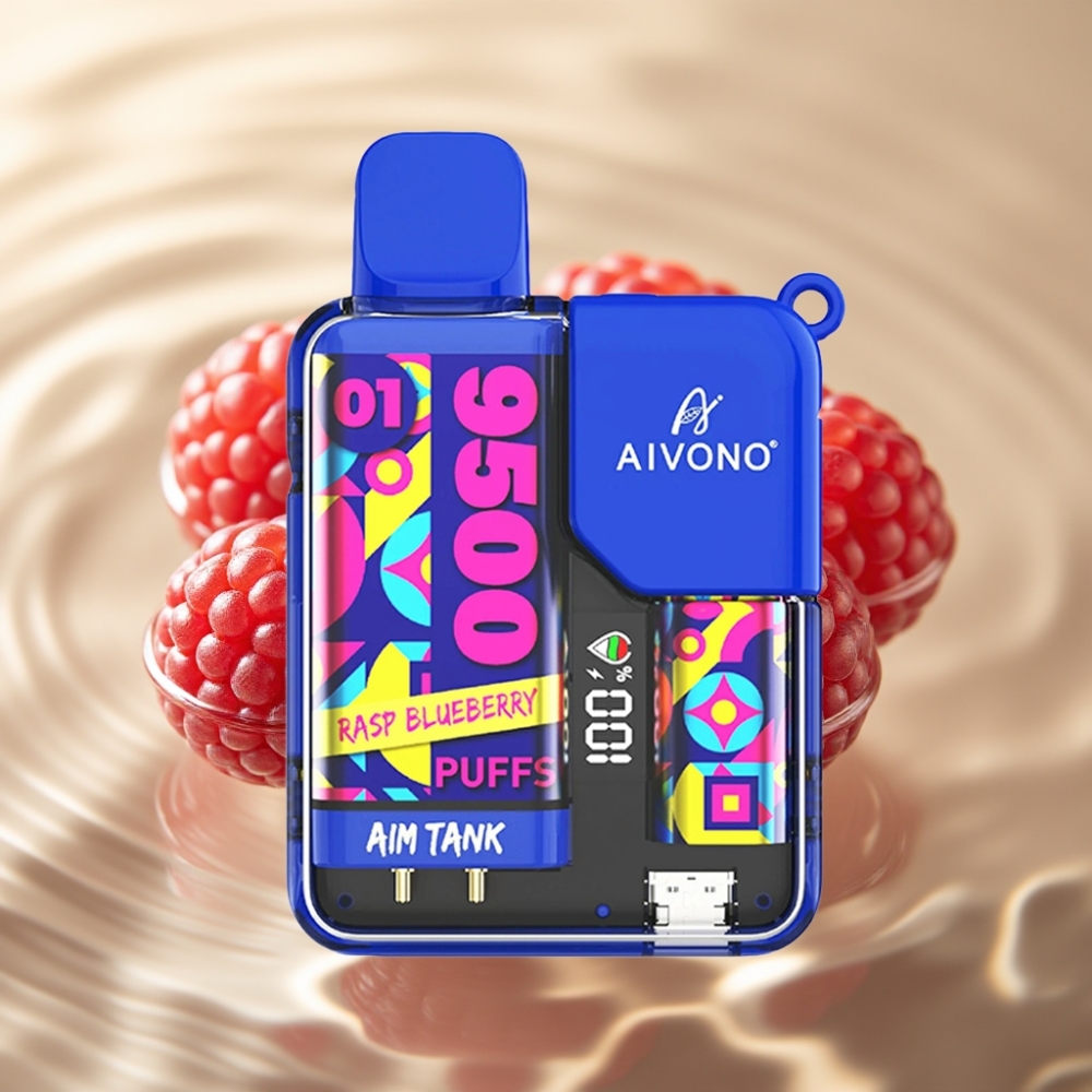 Aivono AIM-TANK 9500 Пуфове с Малина Боровинка и 18ml Е-течност