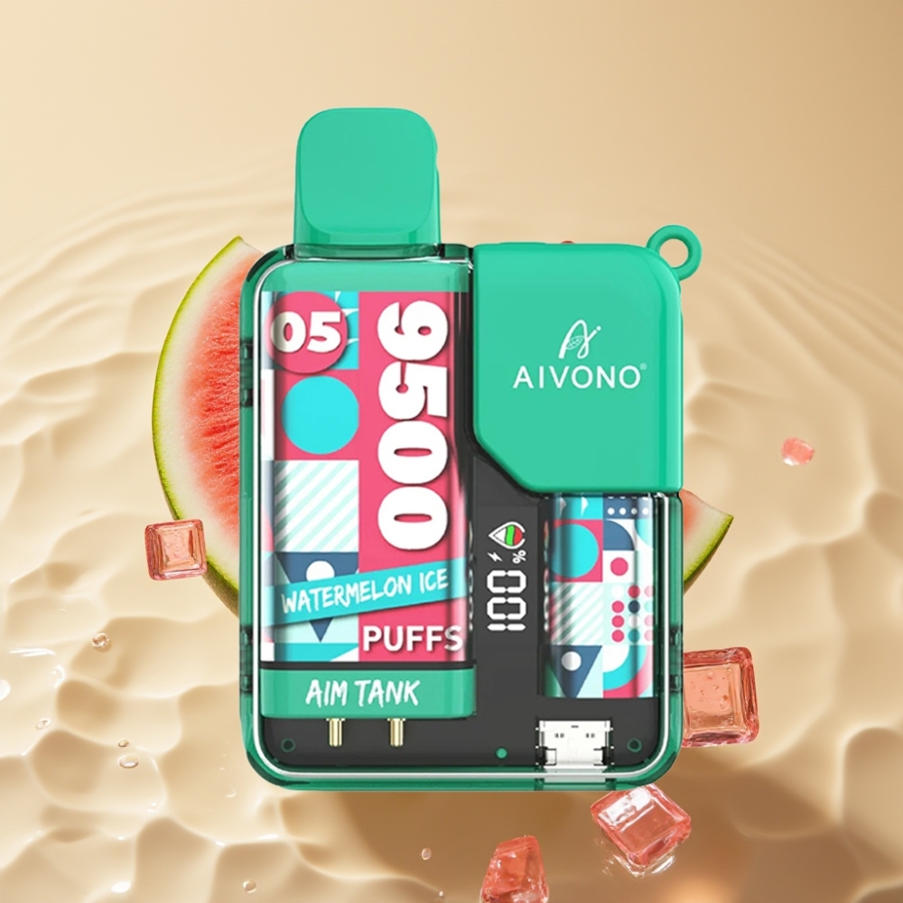 Aivono AIM-TANK 9500 Пуфове с 18ml E-течност и вкус Диня Лед