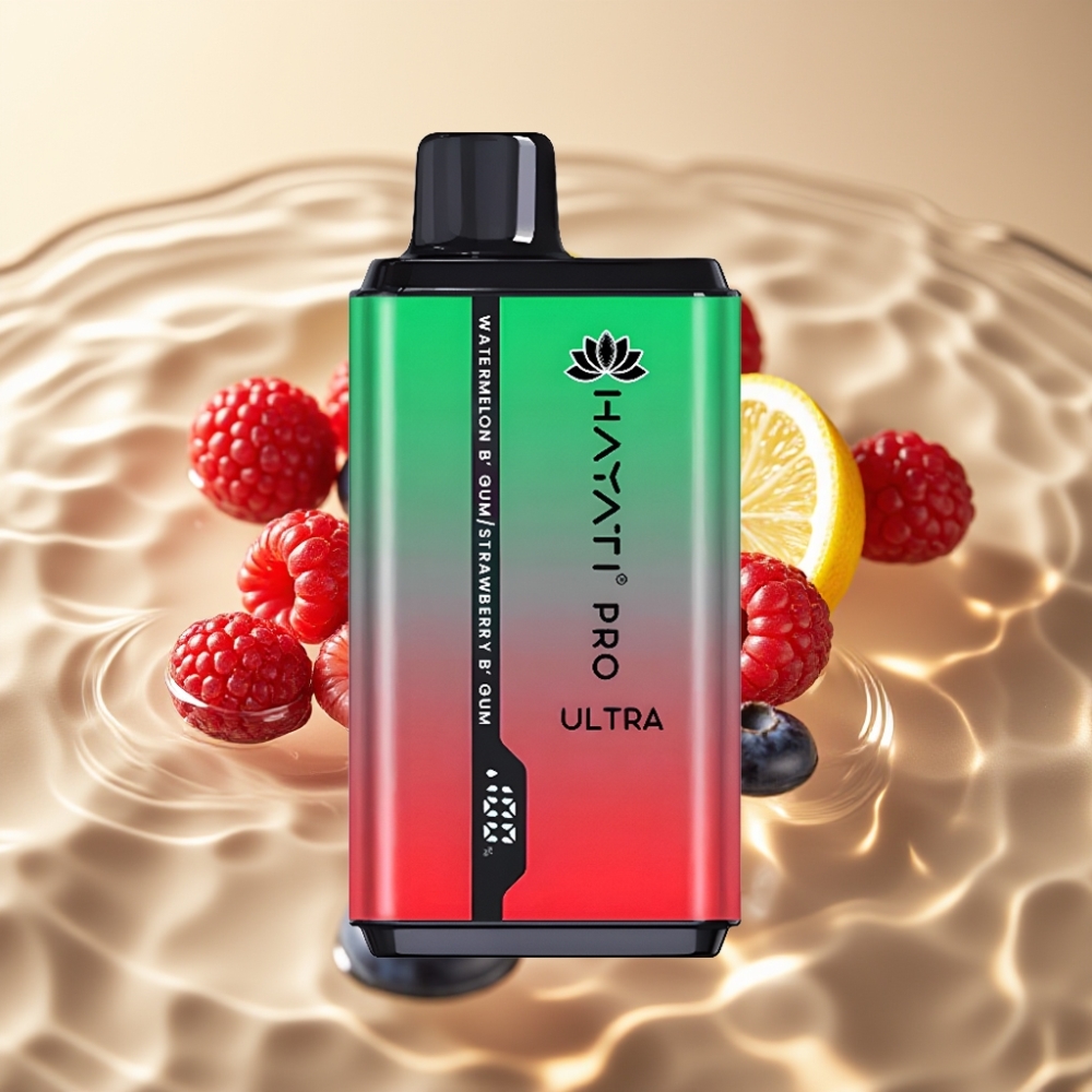 Hayati Pro Ultra 15000 Пуфса с Вкус на Боровинка, Малина, Череша и Лимон & Боровинка