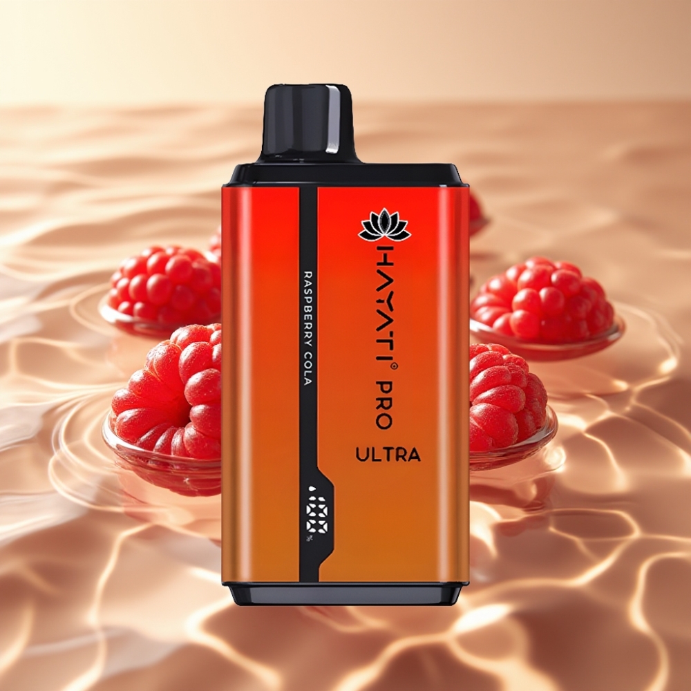 Hayati Pro Ultra 15000 Пуфс Диспосабл Вейп Малина Кола