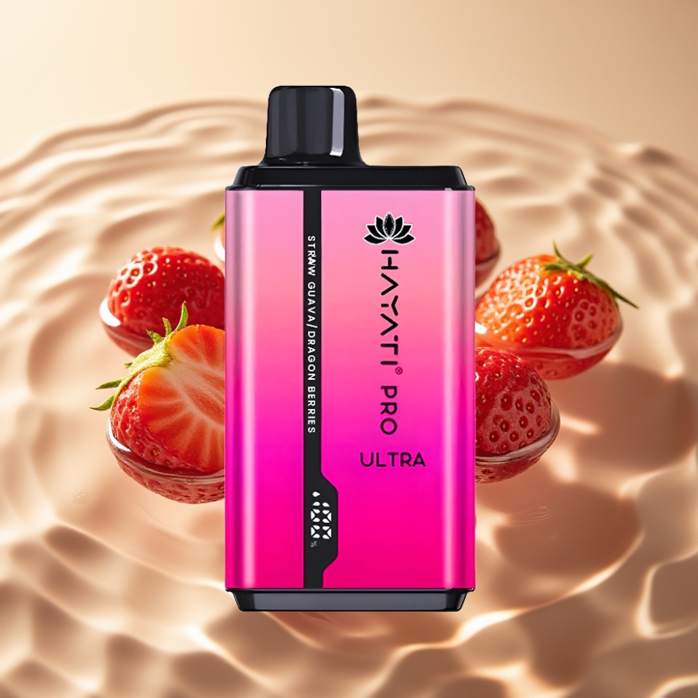 Hayati Pro Ultra 15000 Пуфс Ягоди Дракон Гуава Ягода
