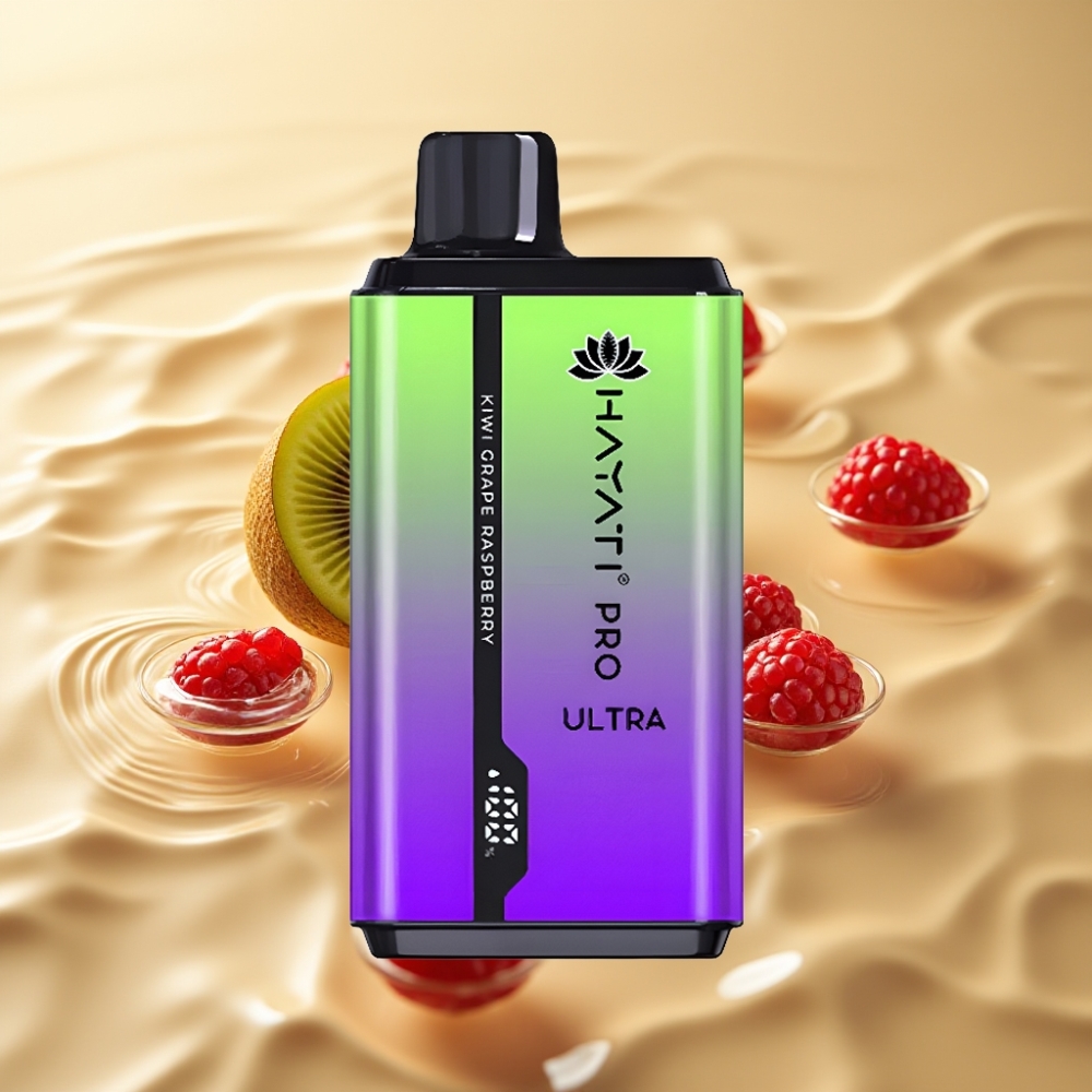 Hayati Pro Ultra 15000 Въздуха с Вкус Киви Грозде Малина