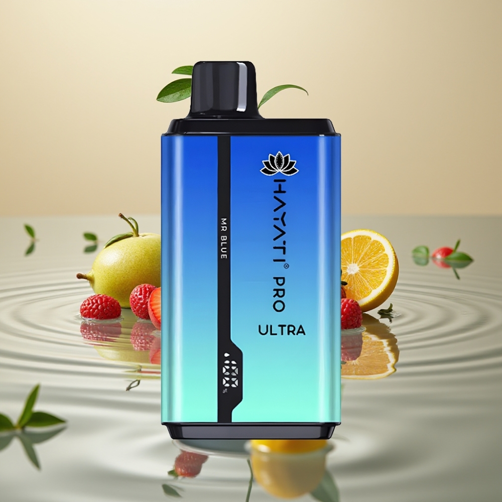 Hayati Pro Ultra 15000 Пуфса с Вкус Господин Синьо