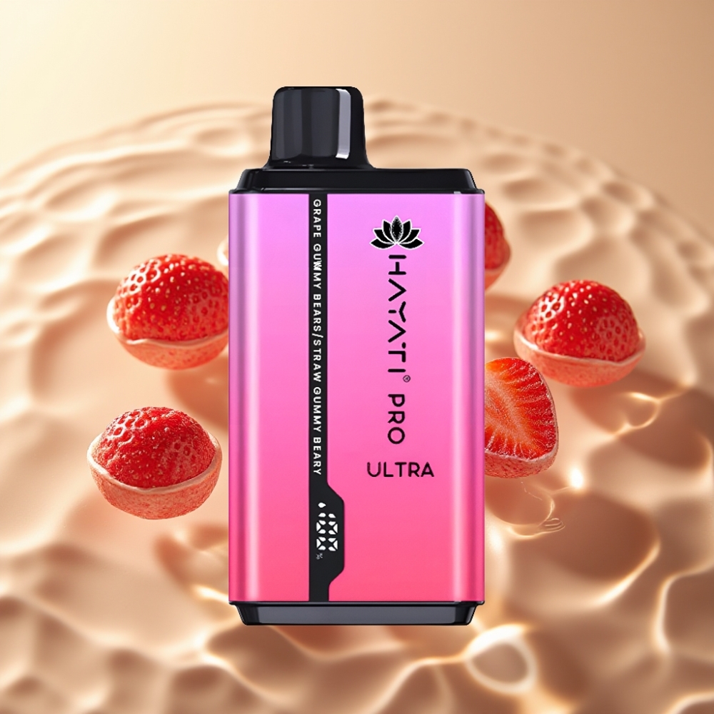 Hayati Pro Ultra 15000 Пуфс Вкус: Гроздов Гумен Мечека Ягодов Гумен Мечека