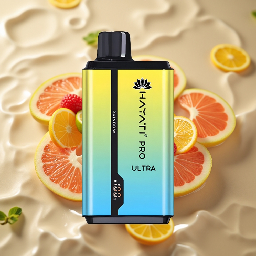 Hayati Pro Ultra 15000 Пуфса с Дъга Вкус