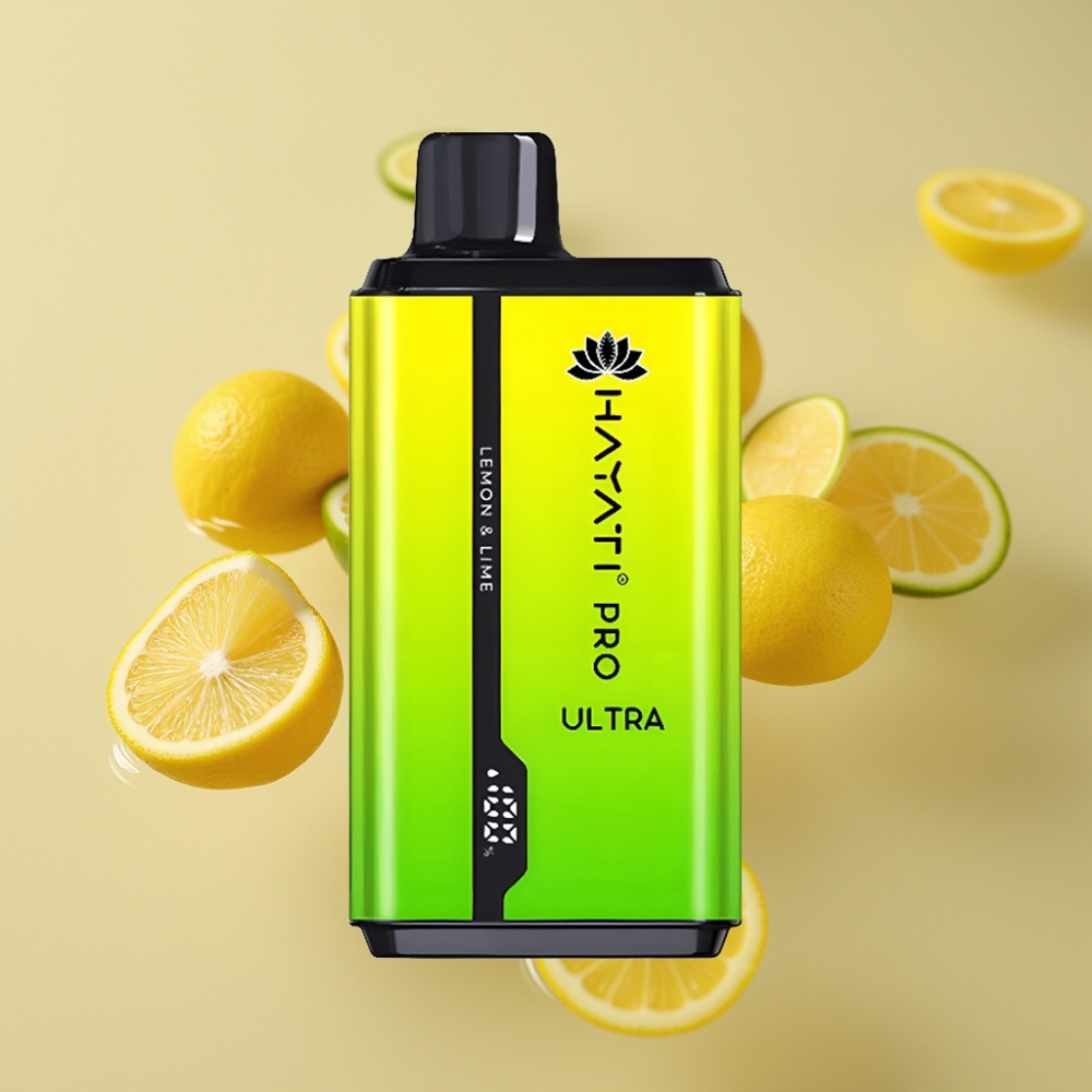 Hayati Pro Ultra 15000 Пуфса с Лимон и Лайм