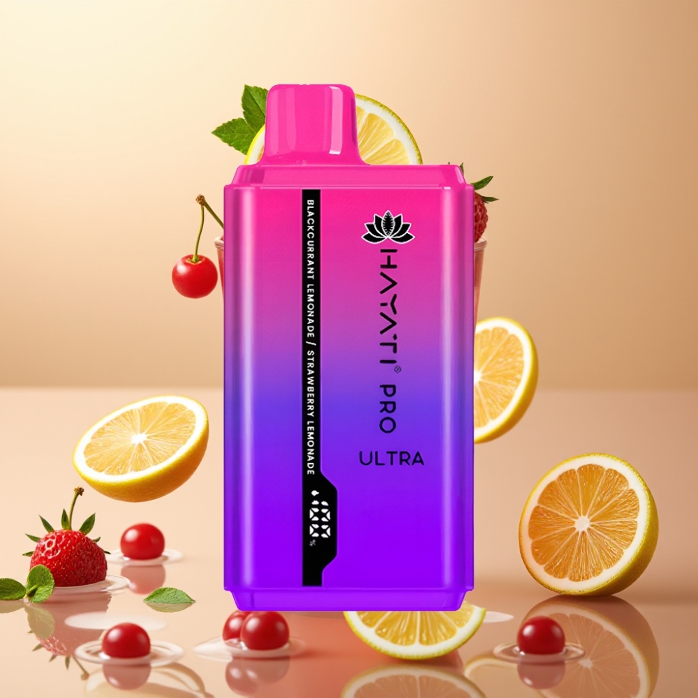 Hayati Pro Ultra 15000 Пуфса с Касис Лимонада Ягодова Лимонада