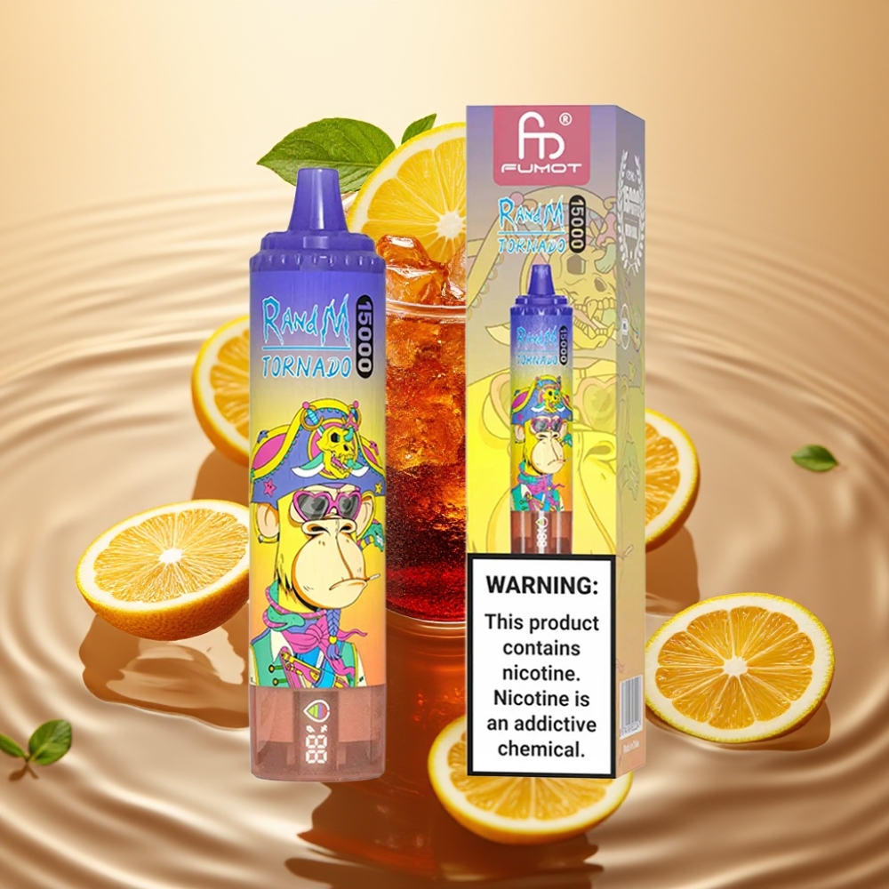 Fumot RandM Tornado 15000 Пуфове с Cola Ice