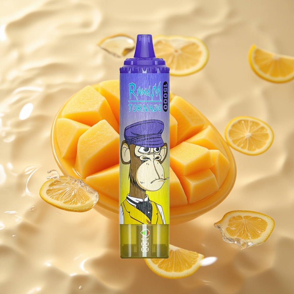 Fumot RandM Tornado 15000 Пуфове Mango On Ice 25ml