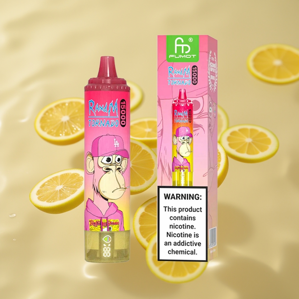 Fumot RandM Tornado 15000 Puffs 25ml Лимон