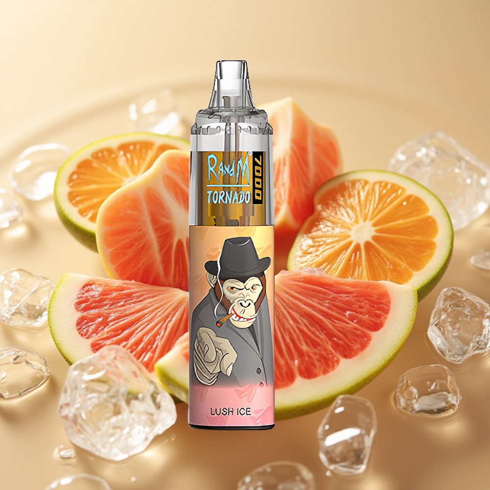 Fumot Tornado 7000 Пуфове с 14 ML E-течност и Вкус Ледена Свежест