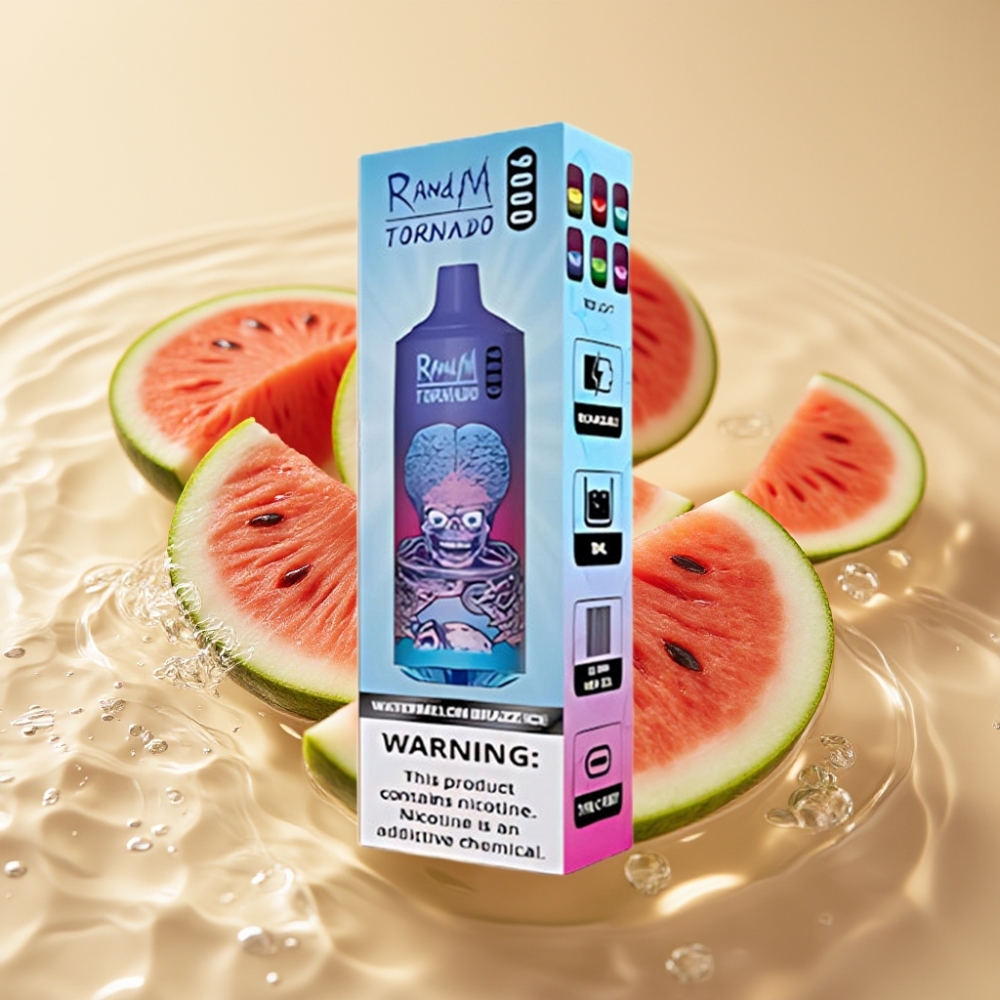 RandM Tornado 9000 Puffs 18 mL Динена Браз Лед