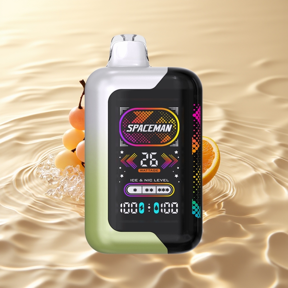 SMOK Spaceman SP40000 40000 пуфове 0% никотин Бял грозд лед