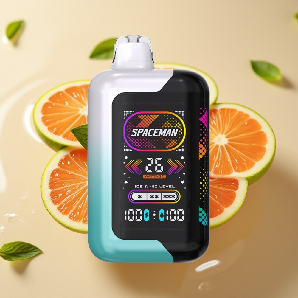SMOK Spaceman SP40000 Zero Никотин 20мл Свежа мента 40000 пуфа