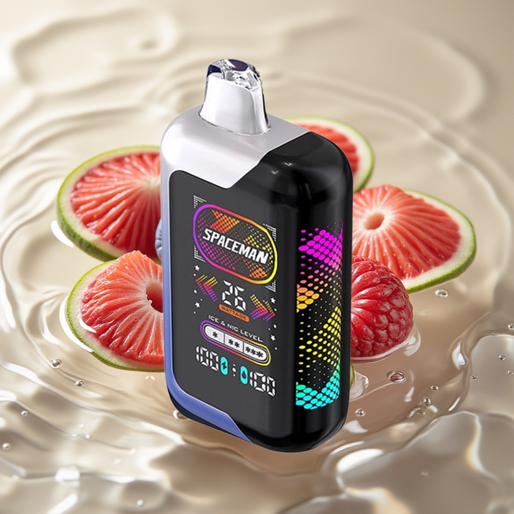 SMOK Spaceman SP40000 Zero Никотин 20ml Диспозейбъл Вейп Blue Razz Ice