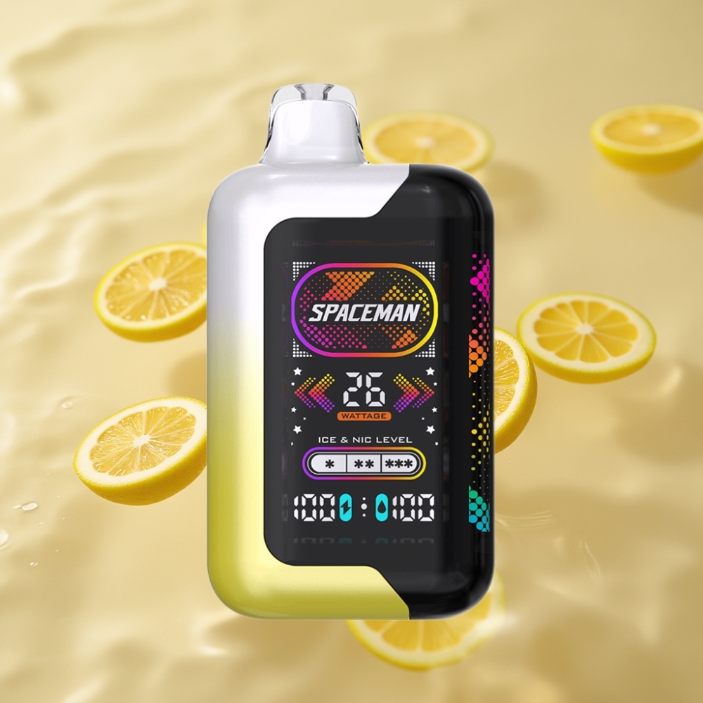 Spaceman SP40000 Zero Никотин 20ml 40000 Пуфове Лимон Поп