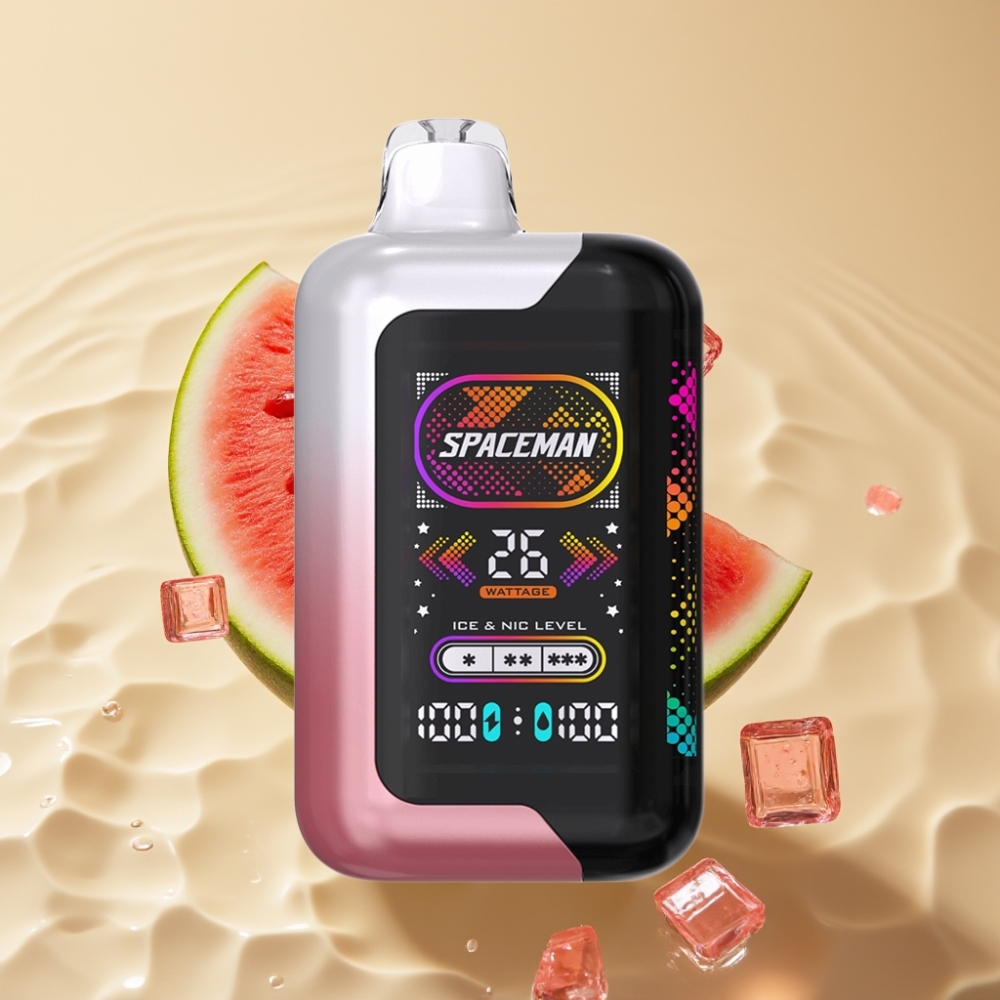 Spaceman SP40000 Zero Nic 40000 пуфове Диня Лед 20ml 0% никотин 1000mAh