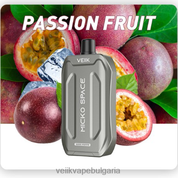 VEIIK Vape Review - VEIIK Micko Space вейп за еднократна употреба 7000 впръсквания X6V8B37 маракуя